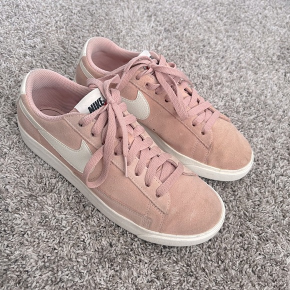 Nike Shoes - nike blazer low sneakers light pink size 7.5